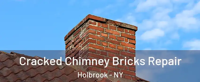  Cracked Chimney Bricks Repair Holbrook - NY