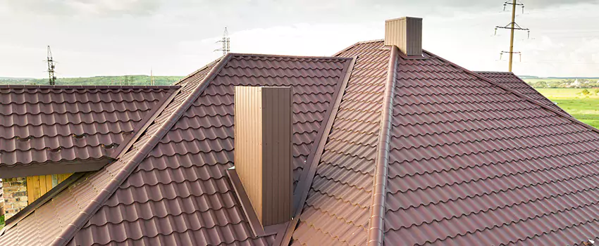 Residential Chimney Flashing Restoration in Holbrook, NY