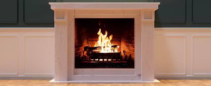 Decorative Electric Fireplace Installation in Holbrook, New York