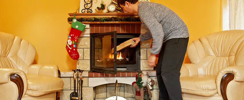 Gas to Wood-Burning Fireplace Conversion Services in Holbrook, New York