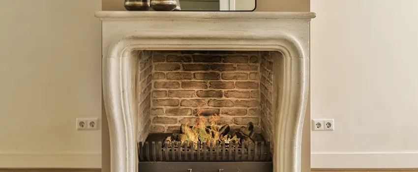 Vintage-style Fireplace Redesign in Holbrook, New York